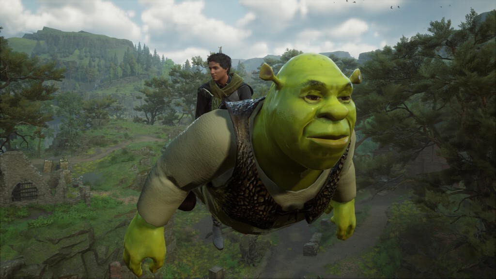 Los mods más locos y útiles de Hogwarts Legacy: Shrek en forma de escoba, una pistola como varita, la cicatriz de Harry Potter y más Los mods más locos y útiles de Hogwarts Legacy: Shrek en forma de escoba, una pistola como varita, la cicatriz de Harry Potter y más