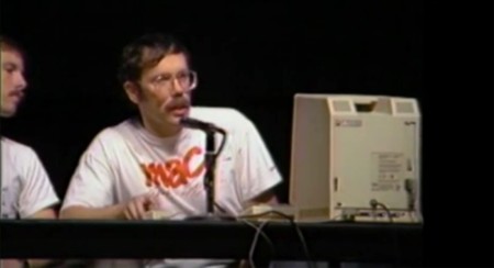 La primera demo del Macintosh para el público en vídeo