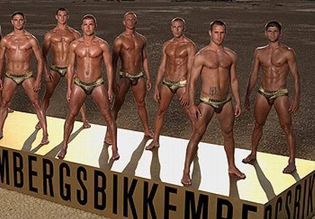 Bikkembergs y sus calzoncillos dorados
