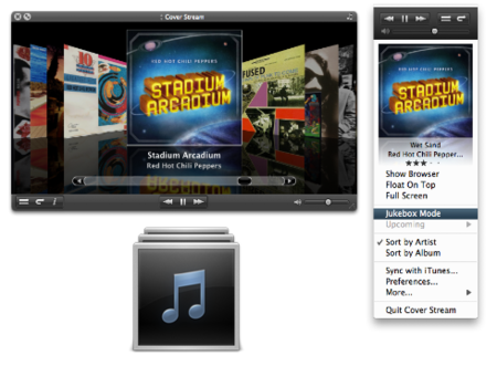 Coverstream 2.2, ahora con función Jukebox