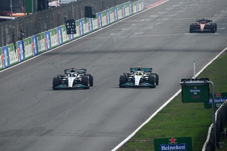 Hamilton Russell Zandvoort F1 2022