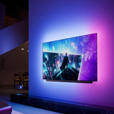Philips ya tiene listas sus nuevas Smart TV OLED+ más punteras para 2026. Llegarán con Ambilight y sonido mejorados