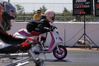 Una carrera de motos muy peculiar