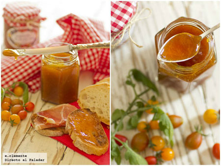 Confitura de tomates cherry a la vainilla. Receta