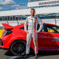 Jenson Button cierra el círculo con un nuevo récord del Honda Civic Type R: esta vez, en Hungaroring
