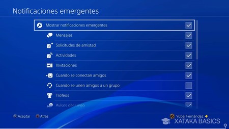 Notificaciones Emergentes