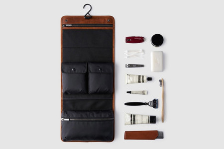 Estuche de viaje para el hombre elegante