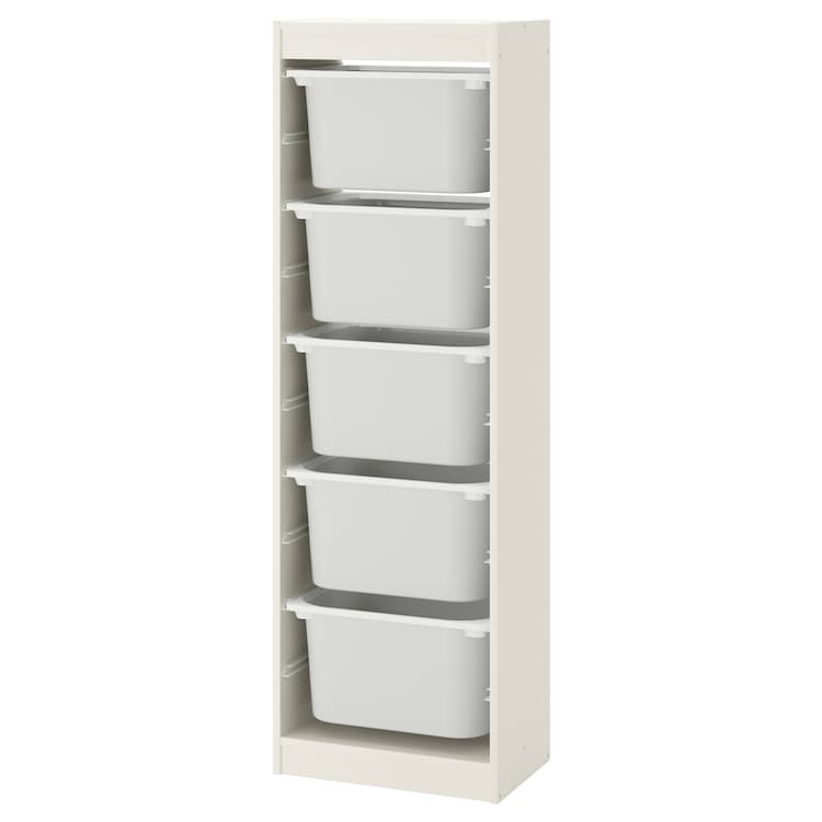 Combinación de almacenaje con cajas en blanco