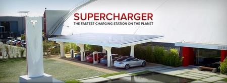 Tesla inaugura su super-estación de recarga número cien