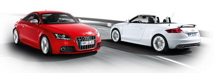 Vídeos y sitio web del Audi TTS