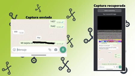 左側は、Pixel 6a から撮影して編集したキャプチャです。右側では、隠されたコンテンツを明らかにするツールを通過したキャプチャが表示されます。