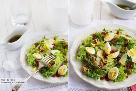 Cinco ensaladas con granada, ideales para esta época del año