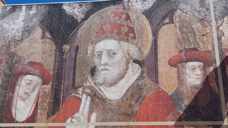 Illueca Mural Benedicto Xiii