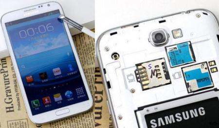 Samsung Galaxy Note II con dual-SIM en producción para el mercado chino