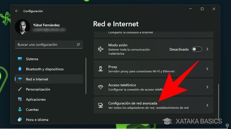 Config Red Avanzada