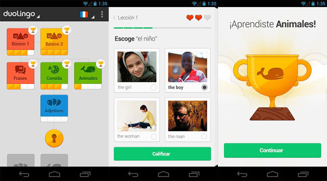 Duolingo saca por fin su aplicación para Android