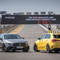 Los Mercedes-AMG A 45 S y CLA 45 S, de 421 CV, ya tienen precio para España: desde 73.050 y 76.725 euros