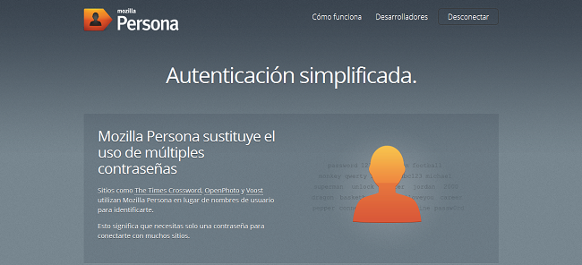 Mozilla Persona