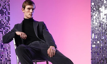 Para Ted Baker la Navidad se vive mejor en negro, y como muestra están sus looks de fiesta