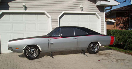 Sliced Dodge Charger R/T