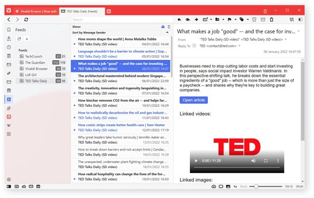 Vivaldi Feed