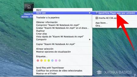 Abrir Con Quicktime