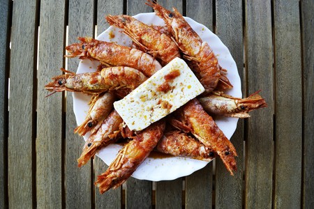 ¿Cuáles son las tallas de los camarones y cuándo termina la veda?