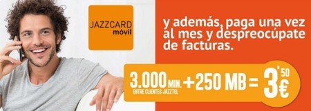 Jazzcard sube el coste de internet para los que menos consumen en prepago y el de los SMS