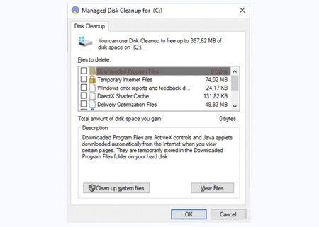 Comet es una herramienta que te permite liberar espacio en Windows con la antigua interfaz