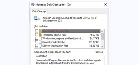 Comet es una herramienta que te permite liberar espacio en Windows con la antigua interfaz