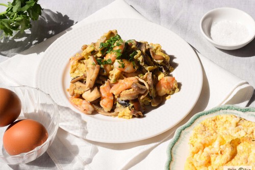 Revuelto Gambas Rapido