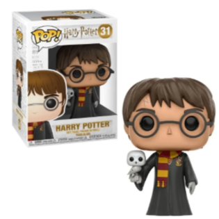 Boneco Funko Pop! Harry Potter com Hedwig de Vinil
