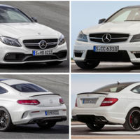 Mercedes-AMG C 63 Coupé vs C 63 AMG Coupé: comparativa visual