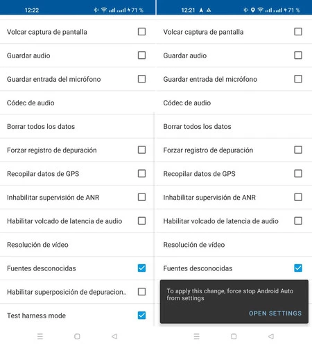Android Auto 10.5 には、開発者向けの新しいオプションであるテスト ハーネス モードが含まれていますが、期待しないでください。これは開発者向けです。