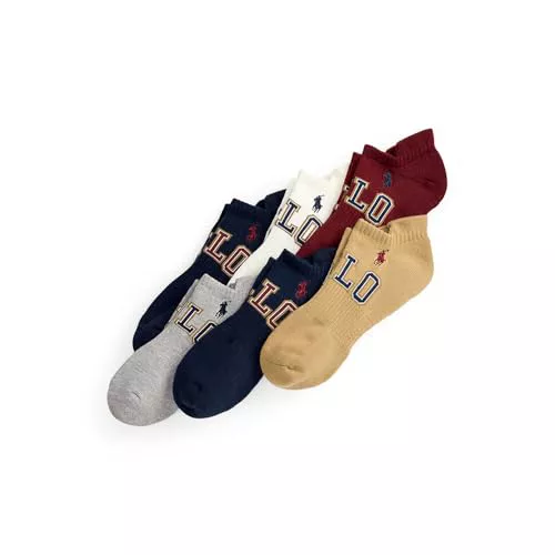Ralph Lauren Classic Socks 6 Pairs EU 43-46
