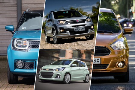 ¿Cuál me llevo? Fiat Uno vs. Ford Figo vs. Suzuki Ignis vs. Chevrolet Spark