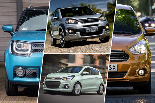 ¿Cuál me llevo? Fiat Uno vs. Ford Figo vs. Suzuki Ignis vs. Chevrolet Spark