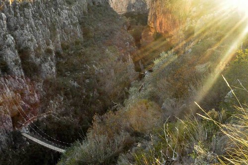 Ruta por los cañones del Turia y los puentes colgantes de Chulilla