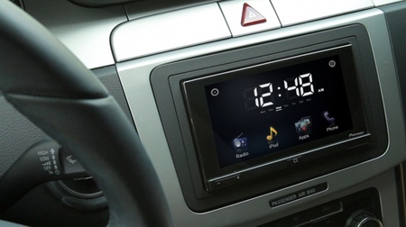 Pioneer AppRadio en un Volkswagen Passat