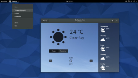 Fedora22 Appmenu