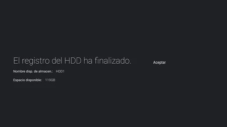 Registro del HDD