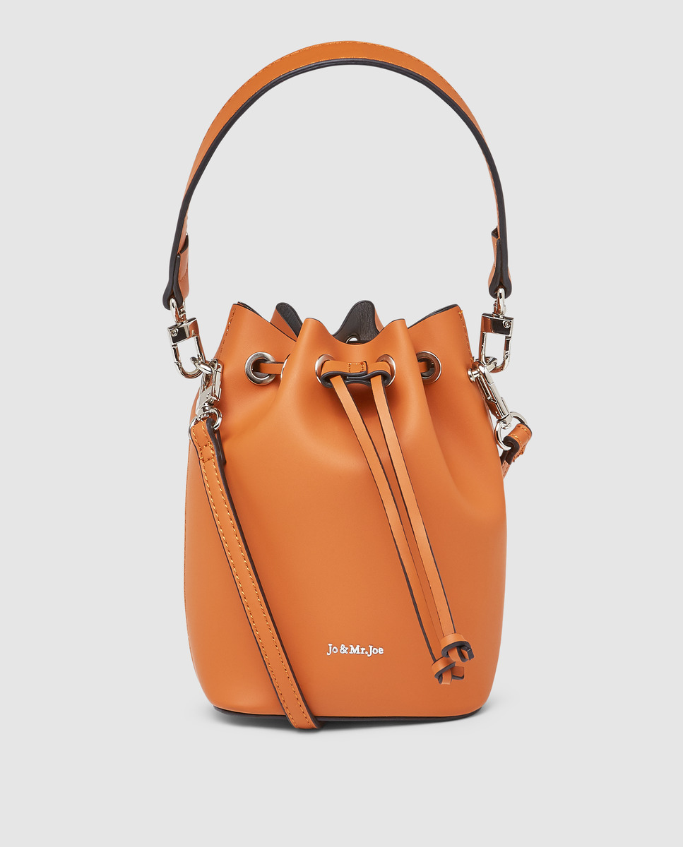 Bolso estilo saco naranja de Jo & Mr Joe
