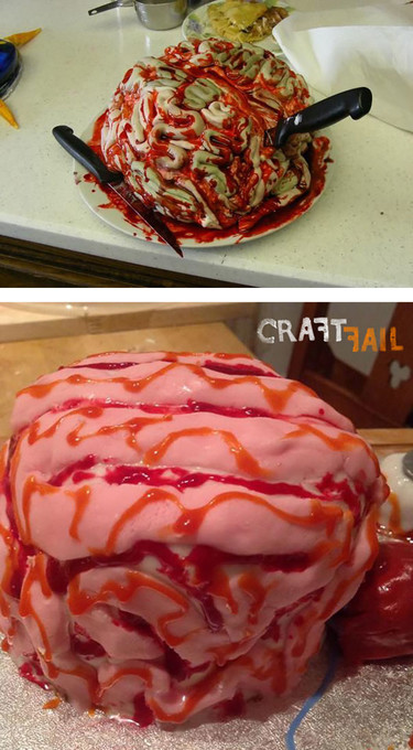 La vida no es un Pinterest board. He aquí los mejores fails de Halloween en comida