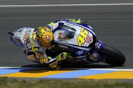 MotoGP Francia 2010: Valentino Rossi se convierte en el rey de las poles