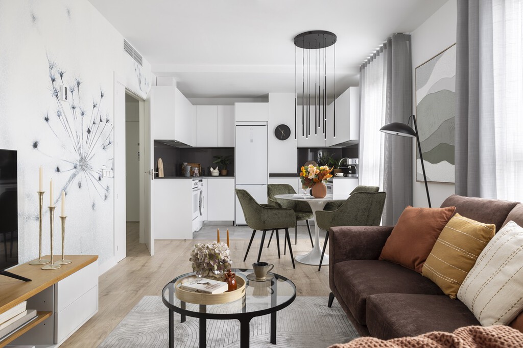 Si tuviera que reformar mi casa, copiaría las cinco ideas en tendencia de este piso de Málaga