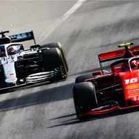 Lewis Hamilton sobre su duelo con Charles Leclerc: "Si ya fuese campeón del mundo habríamos chocado"