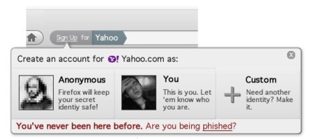 weave mozilla firefox yahoo phishing