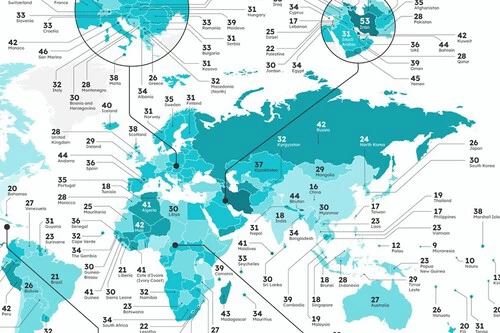 Mapa Dias Vacaciones