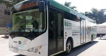 Kuala Lumpur pone en servicio una línea con 15 autobuses eléctricos de BYD