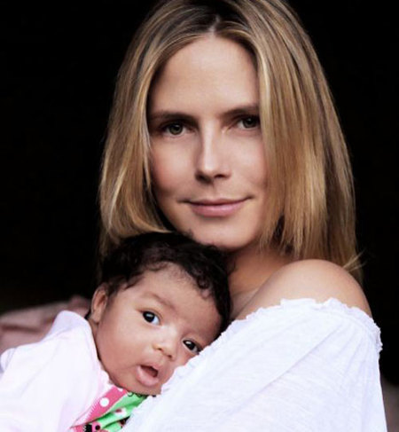 Heidi Klum y Seal nos muestran a su niña